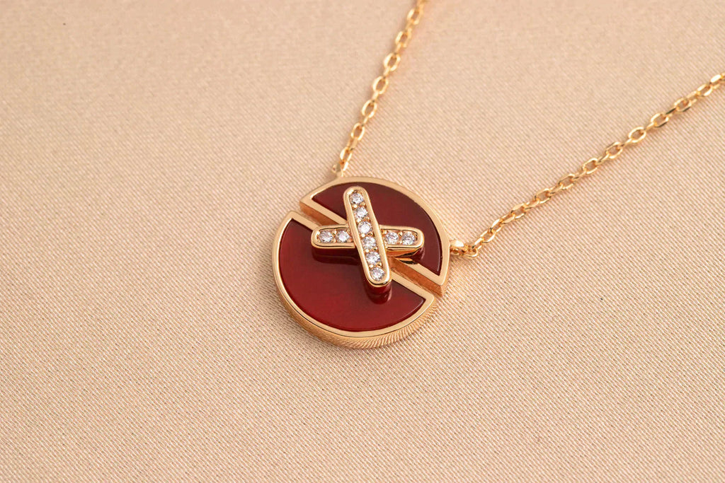 ¡®Loco¡¯JEUX DE ROSE GOLD DIAMOND NECKLACE