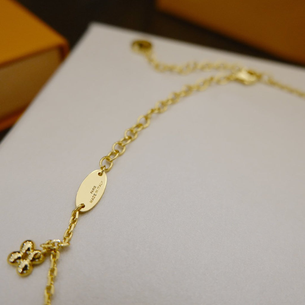 ¡®Loco¡¯BLOOMING SUPPLE NECKLACE BRASS