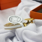 ¡®Loco¡¯CLASSIC HM CLIC WHITE 8MM ENAMEL BRACELET
