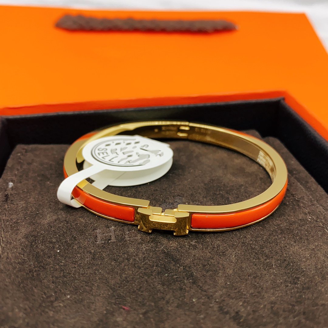 ¡®Loco¡¯CLASSIC HM CLIC RED 8MM ENAMEL BRACELET