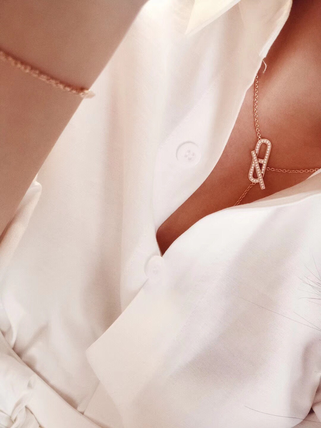 ¡®Loco¡¯HM FIRE PIG NOSE NECKLACE TRENDY STREET