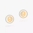 [Loco jewelrys]Lucky Move Diamond Earrings