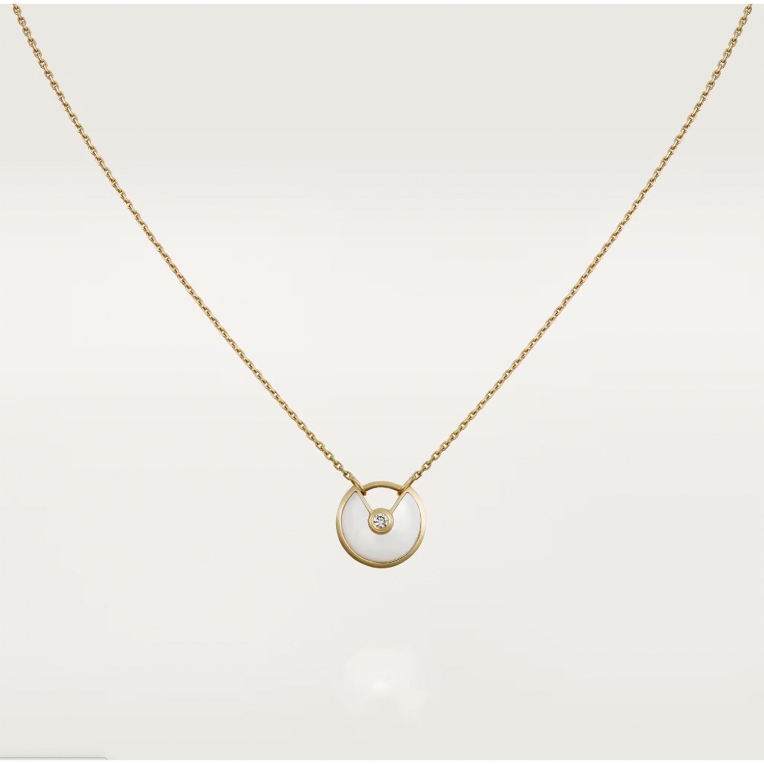 ¡®Loco¡¯AMULETTE ROSE GOLD MOP NECKLACE