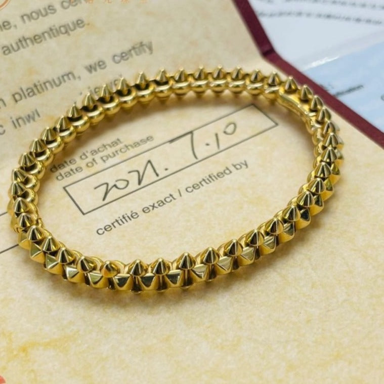 ¡®Loco¡¯CLASH GOLD BRACELET
