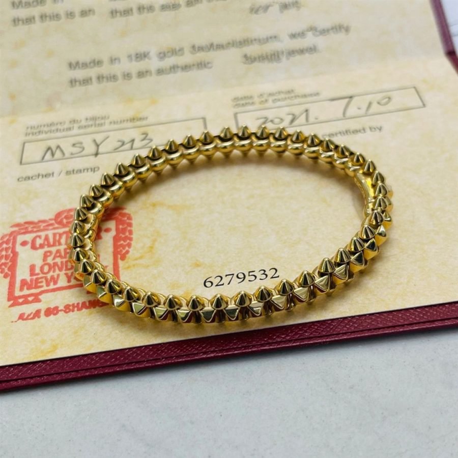 ¡®Loco¡¯CLASH GOLD BRACELET