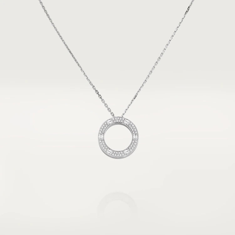 ¡®Loco¡¯LOVE NECKLACE ADJUSTABLE SILVER