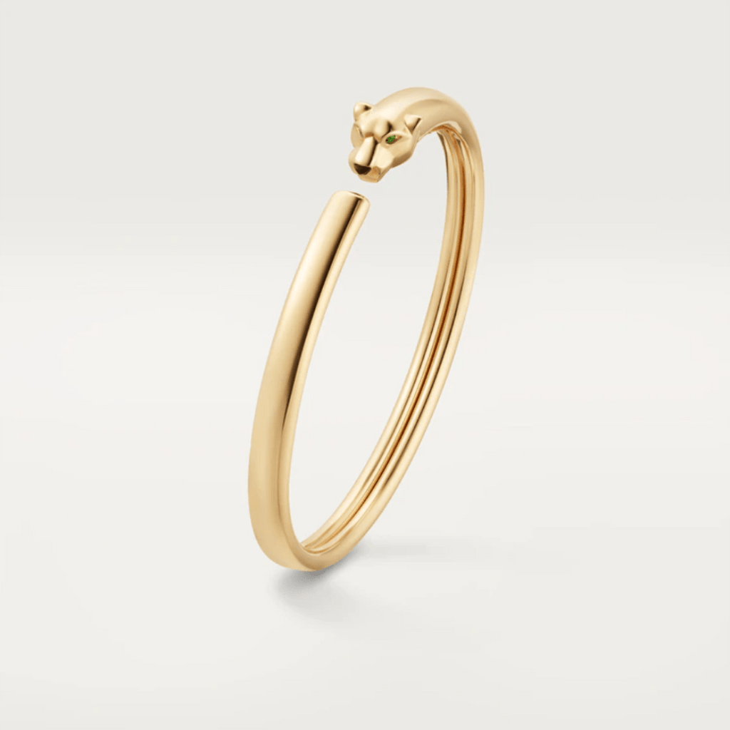 ¡®Loco¡¯PANTHERE GOLD OPEN BRACELET