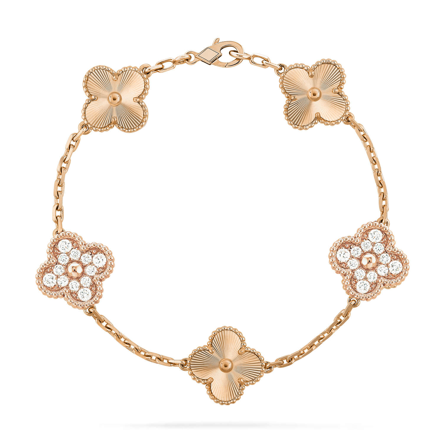 [Loco]New  CLOVER 5 MOTIF LASER BRACELET COLLECTION