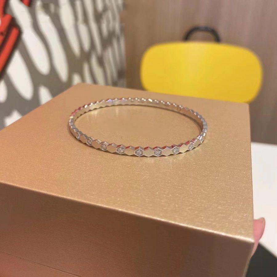 ¡®Loco¡¯BEE LOVE SILVER DIAMOND BRACELET