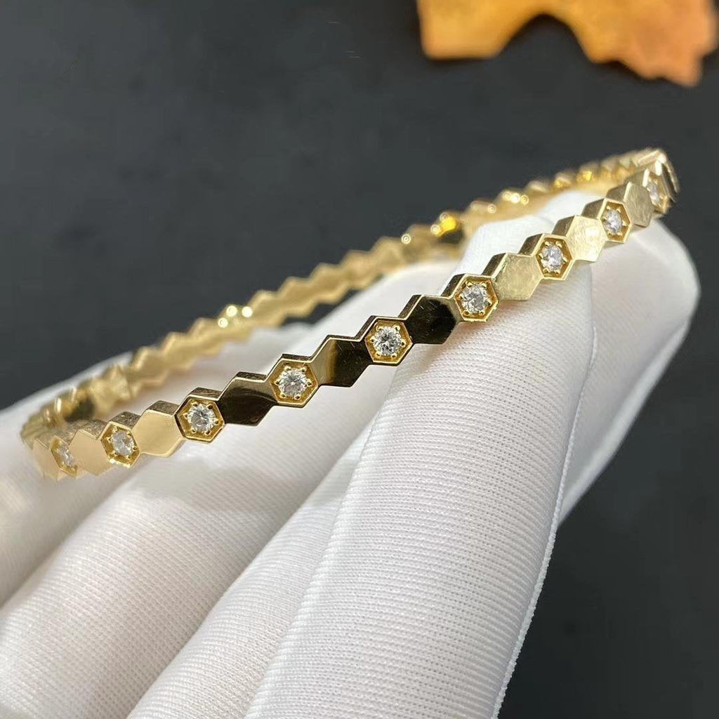 ¡®Loco¡¯BEE LOVE GOLD DIAMOND BRACELET
