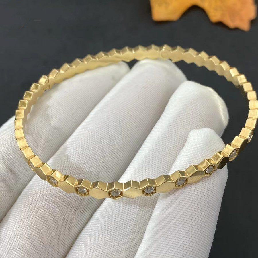 ¡®Loco¡¯BEE LOVE GOLD DIAMOND BRACELET