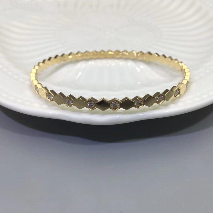¡®Loco¡¯BEE LOVE GOLD DIAMOND BRACELET