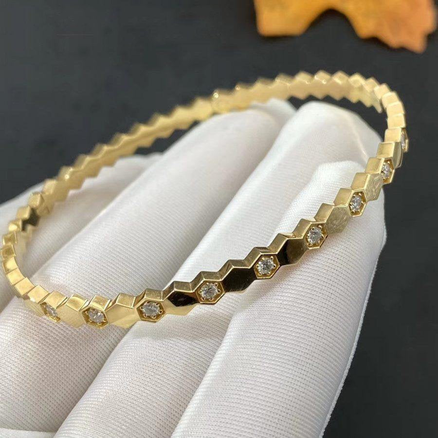 ¡®Loco¡¯BEE LOVE GOLD DIAMOND BRACELET