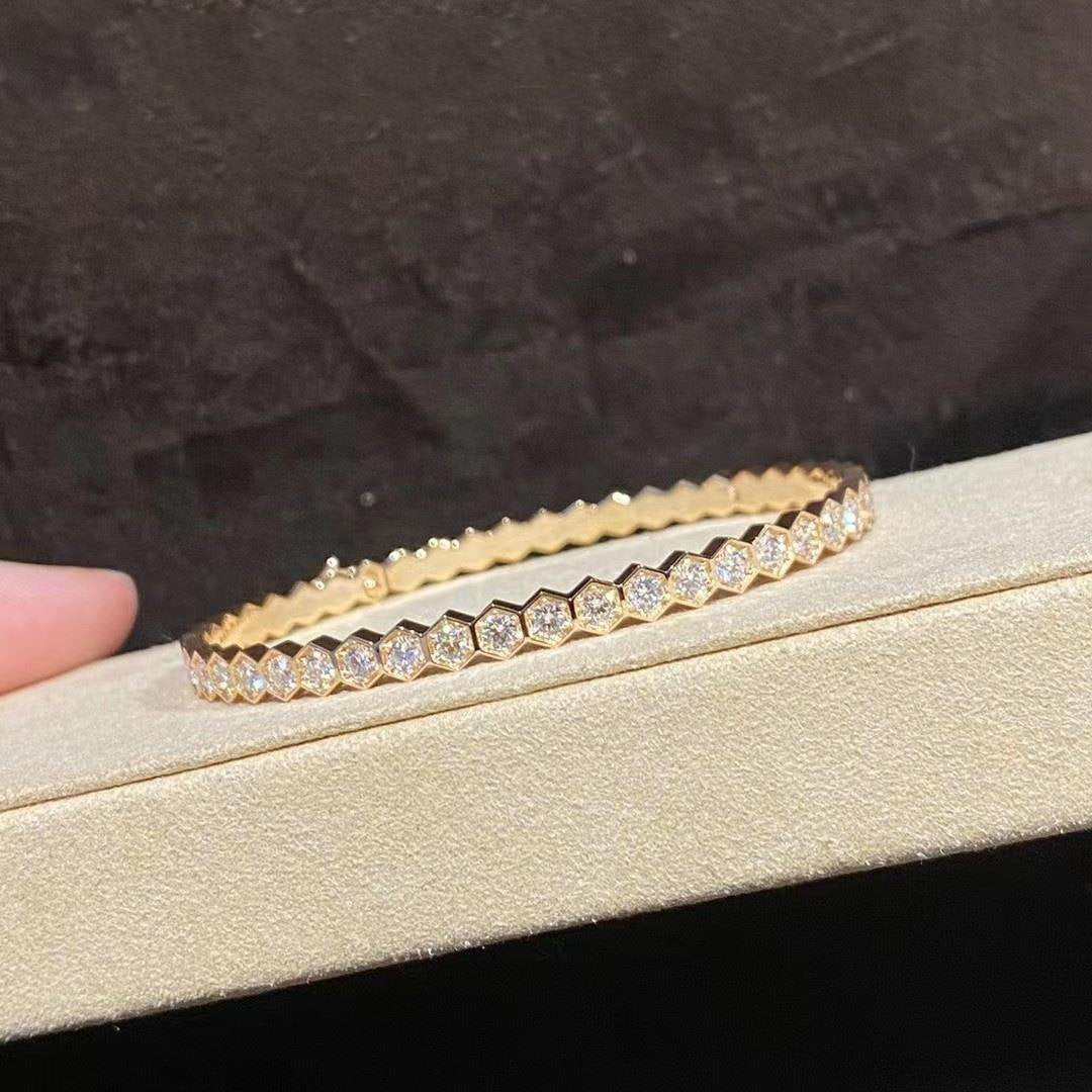 ¡®Loco¡¯BEE LOVE GOLD BRACELET FULL DIAMOND