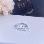 ¡®Loco¡¯BEE LOVE RING SILVER 1 DIAMOND