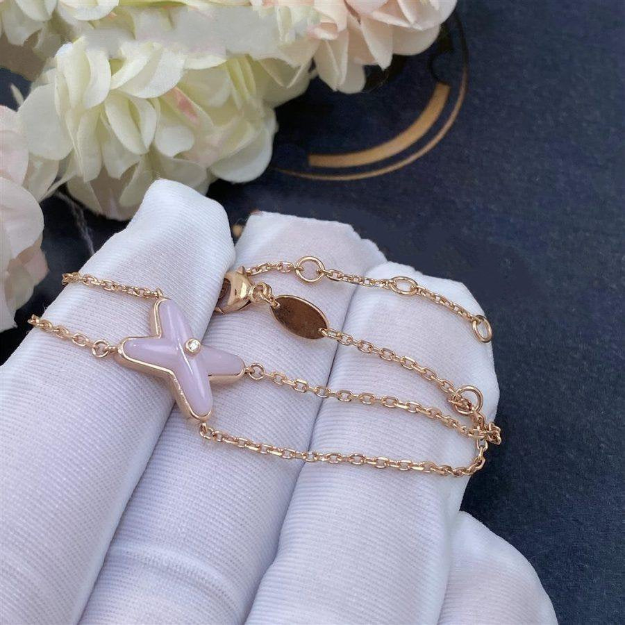 ¡®Loco¡¯JEUX BRACELET PINK MOP PINK GOLD 1 DIAMOND