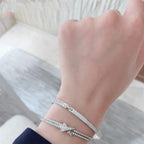 ¡®Loco¡¯JEUX DE BRACELET DIAMONDS SILVER