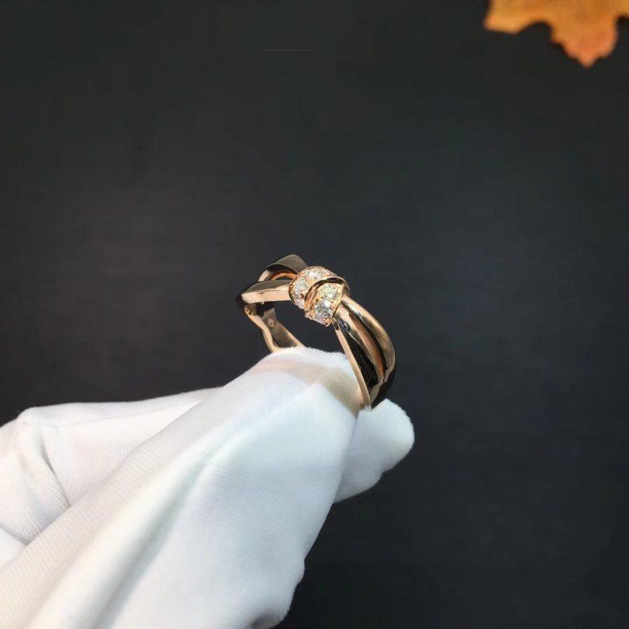 ¡®Loco¡¯LIENS RING PINK GOLD DIAMOND