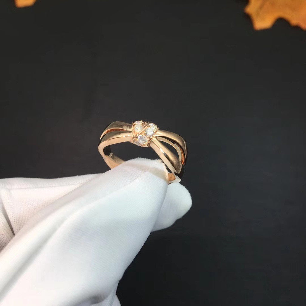 ¡®Loco¡¯LIENS RING PINK GOLD DIAMOND