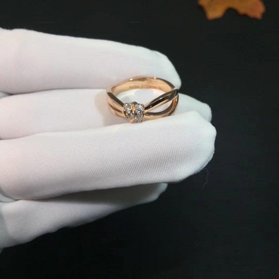 ¡®Loco¡¯LIENS RING PINK GOLD DIAMOND