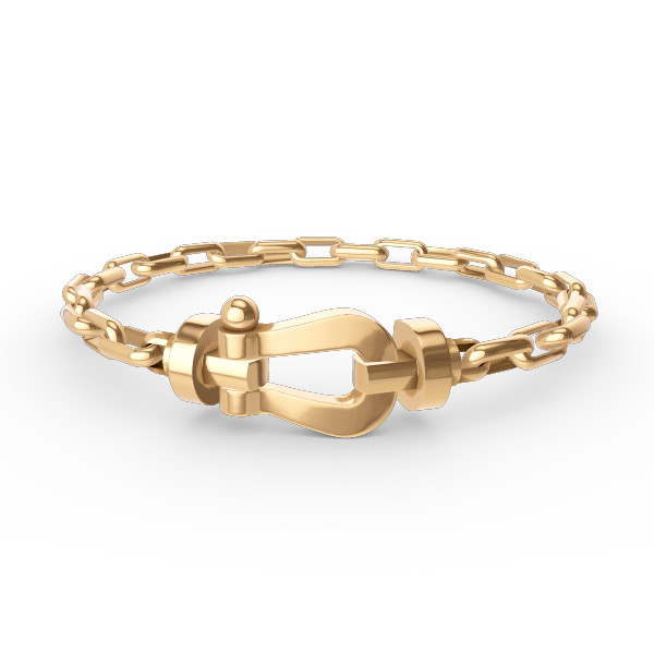 ¡®Loco¡¯FORCE LARGE HORSESHOE CLASP  METAL BRACELET