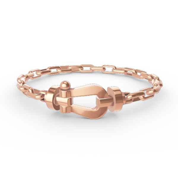 ¡®Loco¡¯FORCE LARGE HORSESHOE CLASP  METAL BRACELET