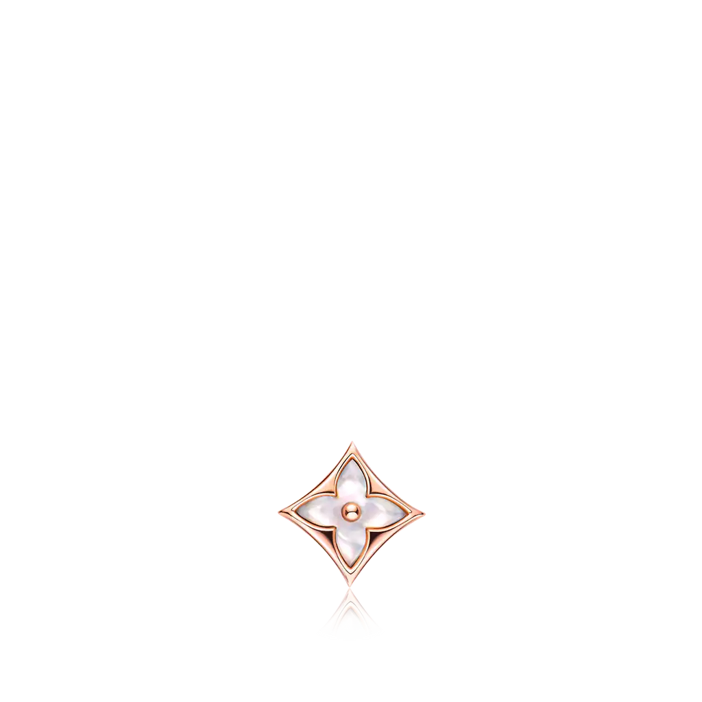 ¡®Loco¡¯STAR MOP PINK GOLD EARRINGS