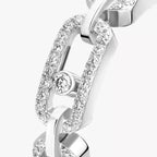 [Loco jewelrys]Move Link Pave_-Set Diamond Ring in Gold