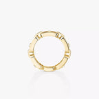 [Loco jewelrys]Move Link Pave_-Set Diamond Ring in Gold