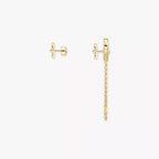 [Loco jewelrys]Move Uno Diamond Earrings