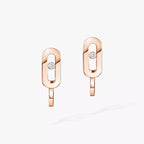 [Loco jewelrys]Diamond Mini Hoop Earrings Move Classique