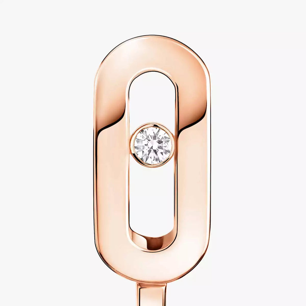 [Loco jewelrys]Diamond Mini Hoop Earrings Move Classique
