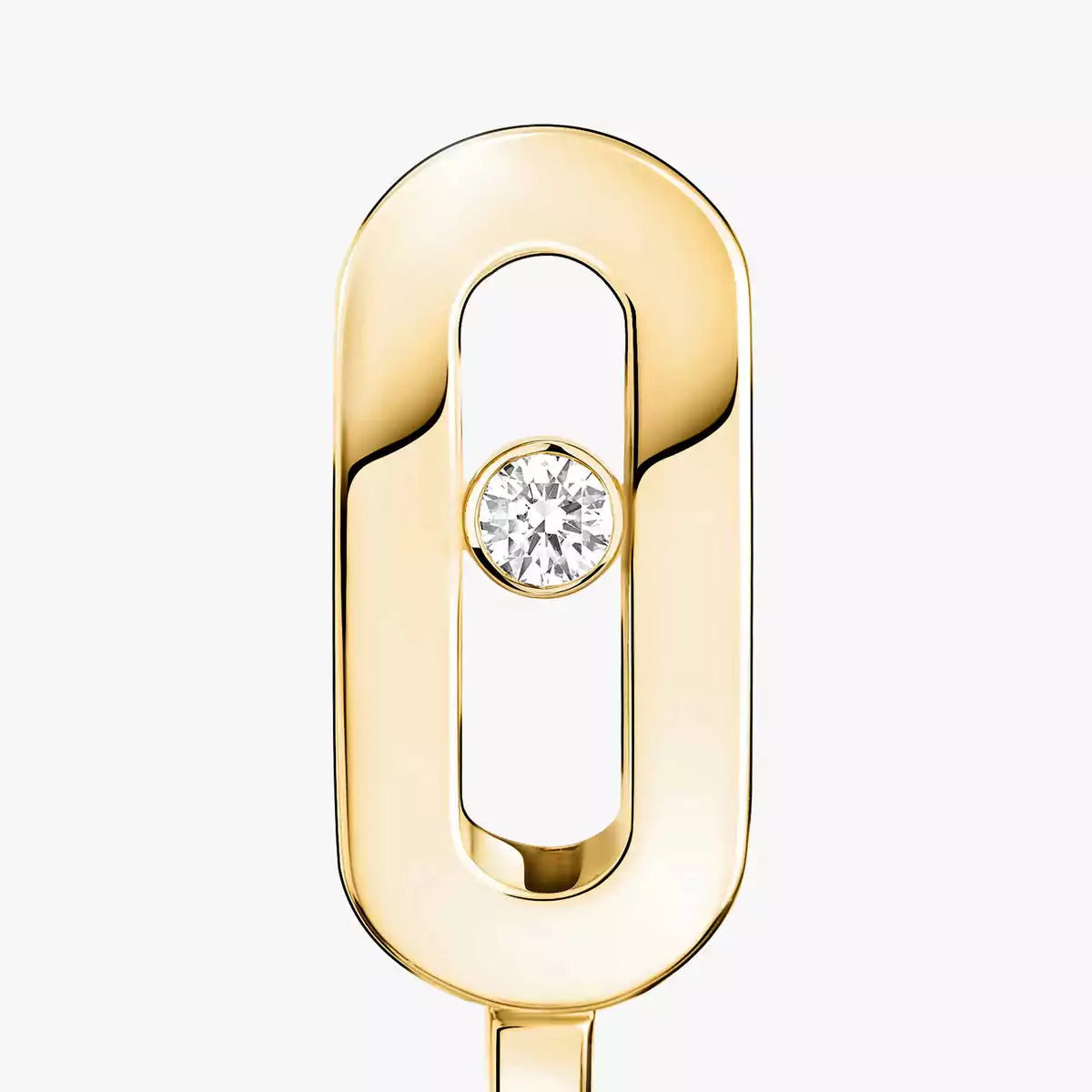 [Loco jewelrys]Diamond Mini Hoop Earrings Move Classique