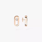 [Loco jewelrys]Move Uno Diamond Stud Earrings