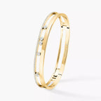[Loco jewelrys]Move Romane Diamond Bangle Bracelet