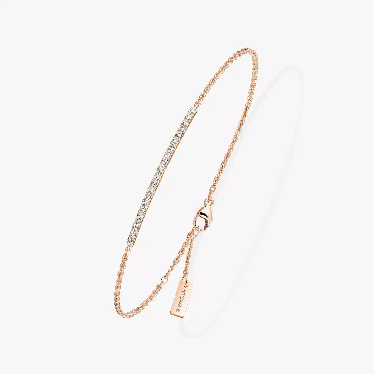 [Loco jewelrys]Diamond Thin Bangle 0.15ct My Twin Toi & Moi