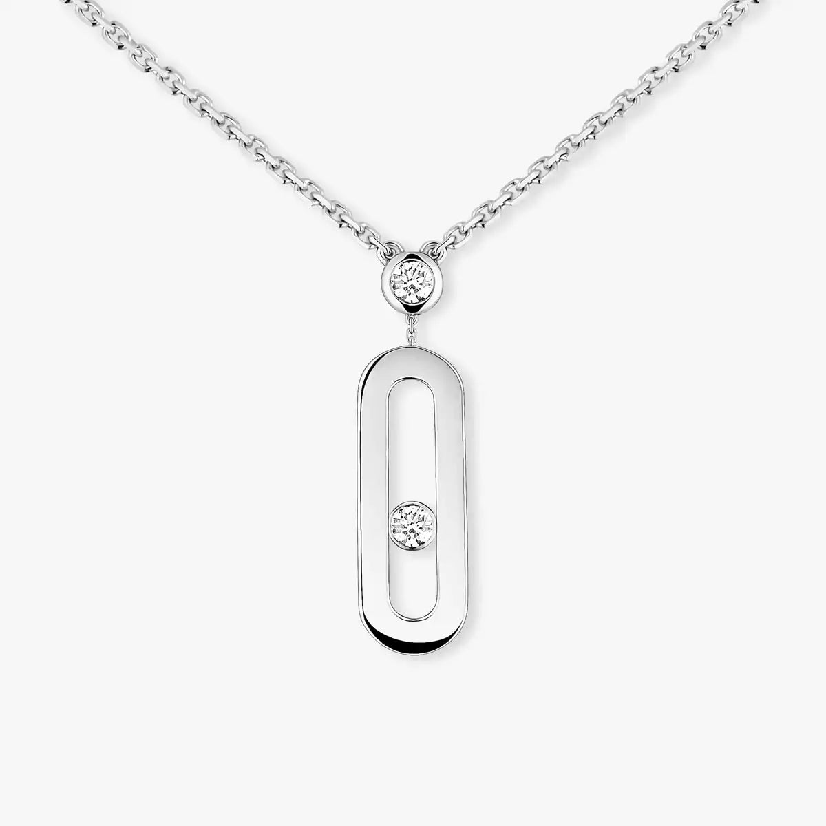 [Loco jewelrys] Move Uno Gold Diamond Long Necklace