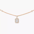 [Loco jewelrys]My Twin Diamond Necklace in Silver
