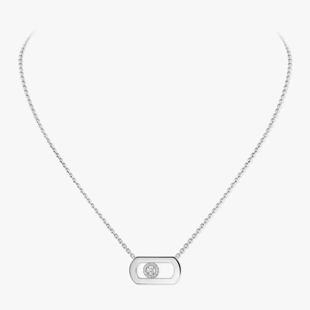 [Loco jewelrys]So Move Diamond Necklace in Gold