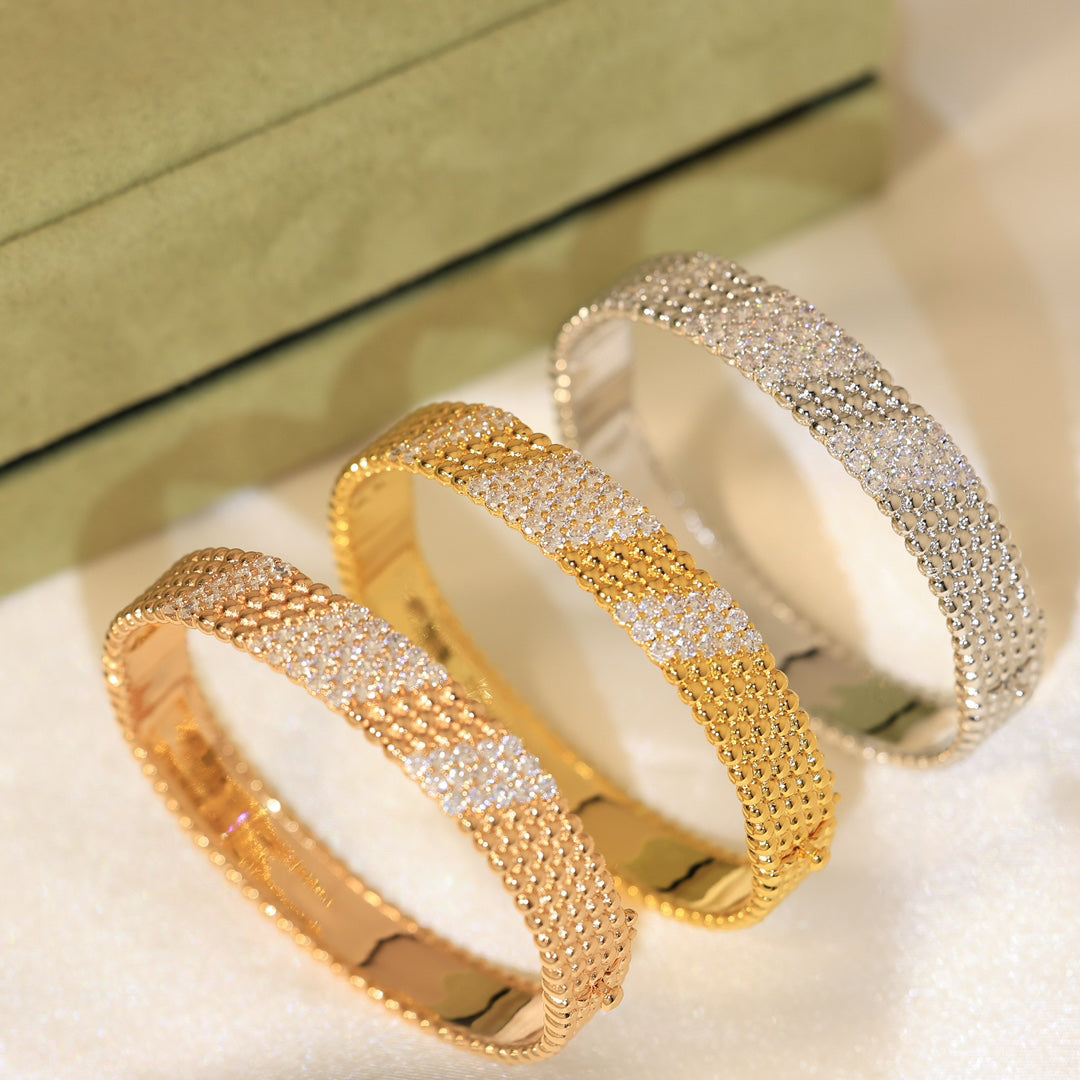 [Loco JURI]  FIVE-ROW DIAMOND BRACELET