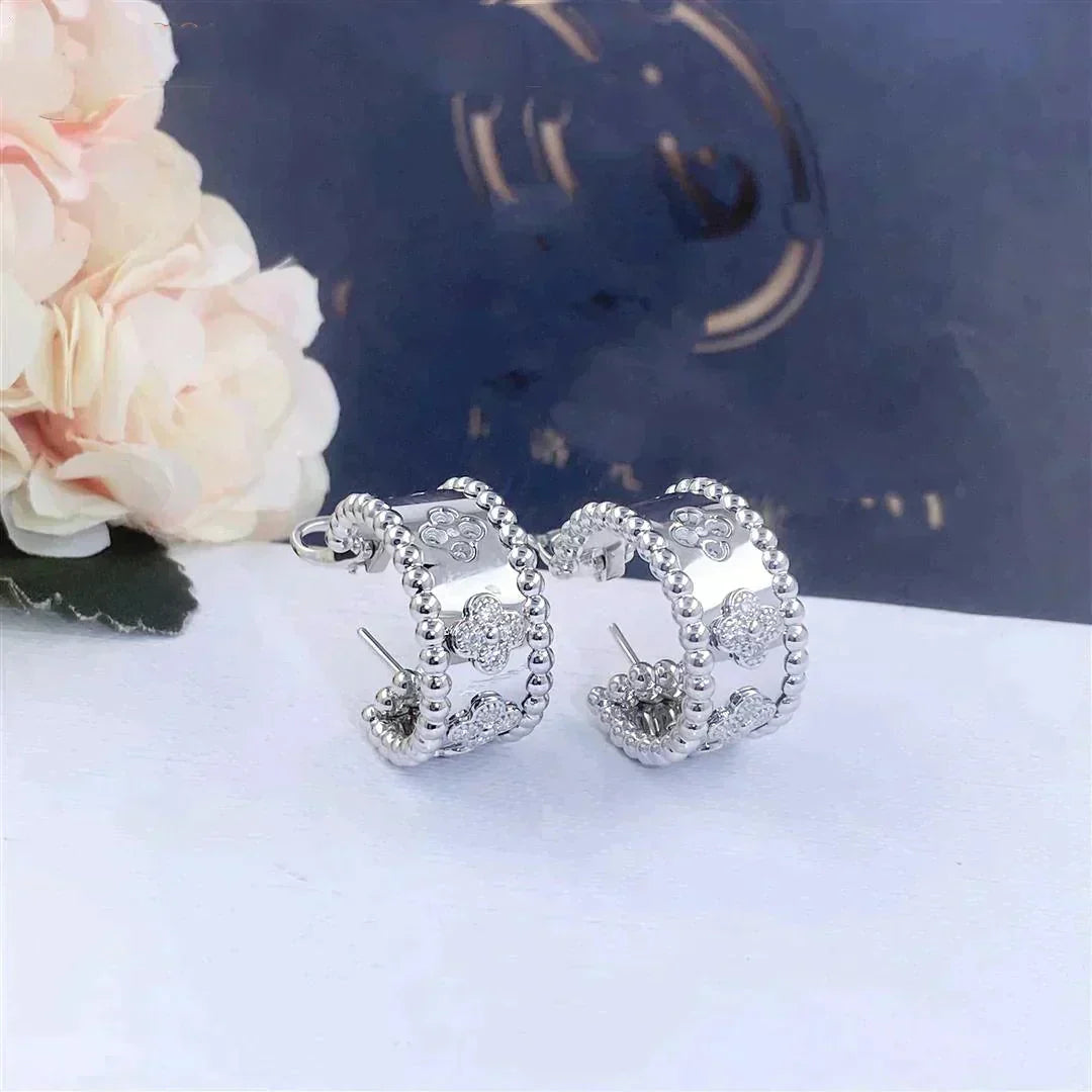 ¡®Loco¡¯PERLEE DIAMOND EARRINGS
