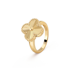 ¡®Loco¡¯CLOVER GOLD RING