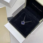 ¡®Loco¡¯CLOVER 15MM PIETERSITE NECKLACE SILVER