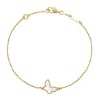 ¡®Loco¡¯BUTTERFLY DARK MOP BUTTERFLY BRACELET
