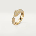 ¡®Loco¡¯PANTHERE PINK GOLD DIAMOND RING
