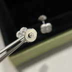 ¡®Loco¡¯CLOVER MINI DIAMOND STUD EARRINGS