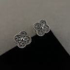 ¡®Loco¡¯CLOVER MINI DIAMOND STUD EARRINGS